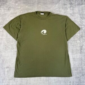 Ripzone Shirt Mens Large Olive Green Vintage 90s Snowboarding Single Stitch